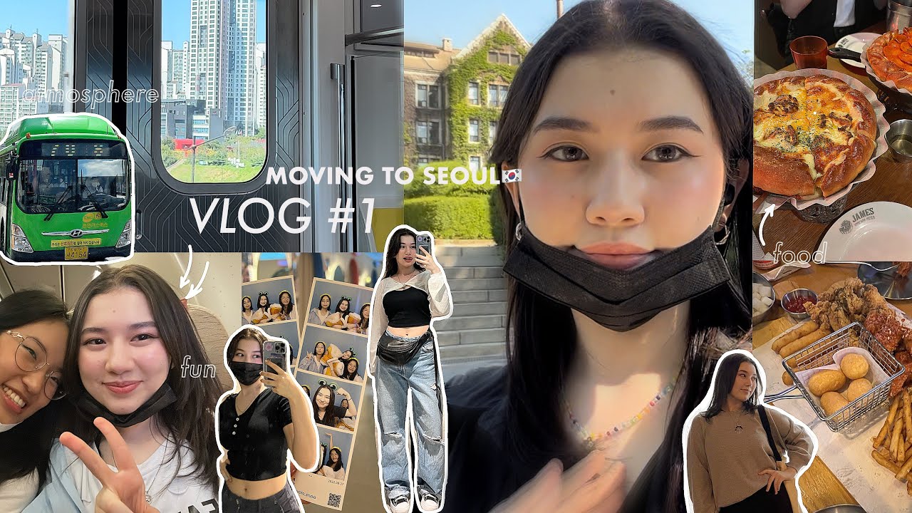 FINALLY IN SEOUL | my first vlog from korea :) - YouTube