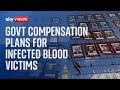 Government announces plan to compensate infected blood victims