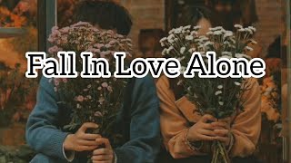 Download Lagu Fall In Love Alone - Stacey Ryan (lyrics/sped up) MP3