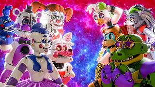 Security Breach vs Sister Location | FNAF Fight Animation