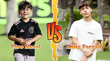 Ciro Messi VS King Ferran (The Royalty Family) Transformation ★ From Baby To 2024