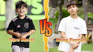 Ciro Messi VS King Ferran (The Royalty Family) Transformation ★ From Baby To 2024