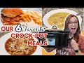 🌟 THE BEST OF 🌟 CROCK-POT RECIPES | OUR FAMILY'S FAVORITE SLOW COOKER DINNERS! | WHAT'S FOR DINNER?