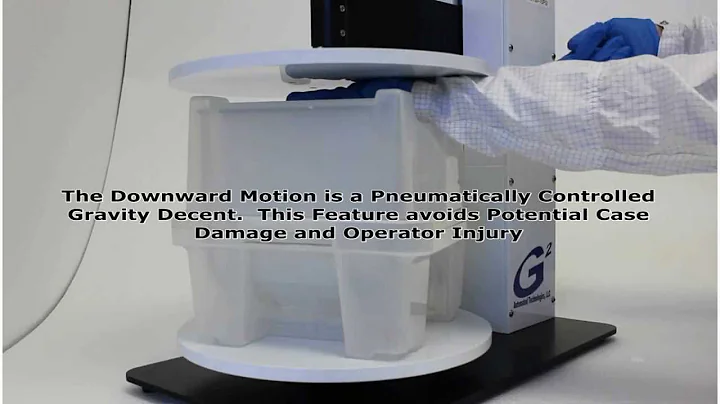 Turntable Wafer Cassette Container - G2 Automated Technologies, LLC - 1.866.6.G2.ATEC