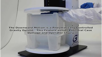 Turntable Wafer Cassette Container - G2 Automated Technologies, LLC - 1.866.6.G2.ATEC