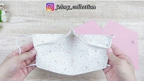 Size XL | No Fog on Glasses + Nose wire | 3D Mask New Design | PRINTABLE PATTERN