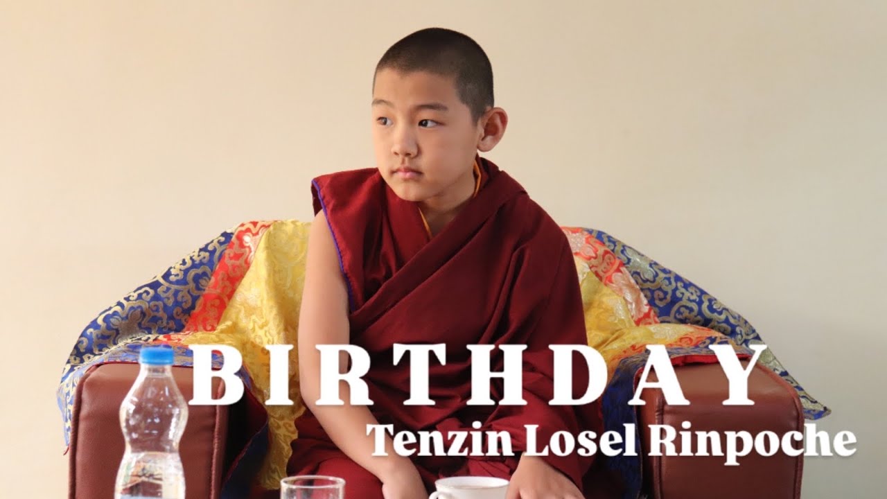 HAPPY BIRTHDAY TULKU TENZIN LOSAL #rinpoche #blessings #prayer @Zanskari_Couple 