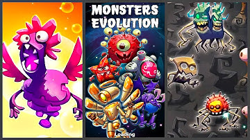 Tap Tap Monsters: Evolution Clicker (Gameplay Android) - [Android Fragments]🧩