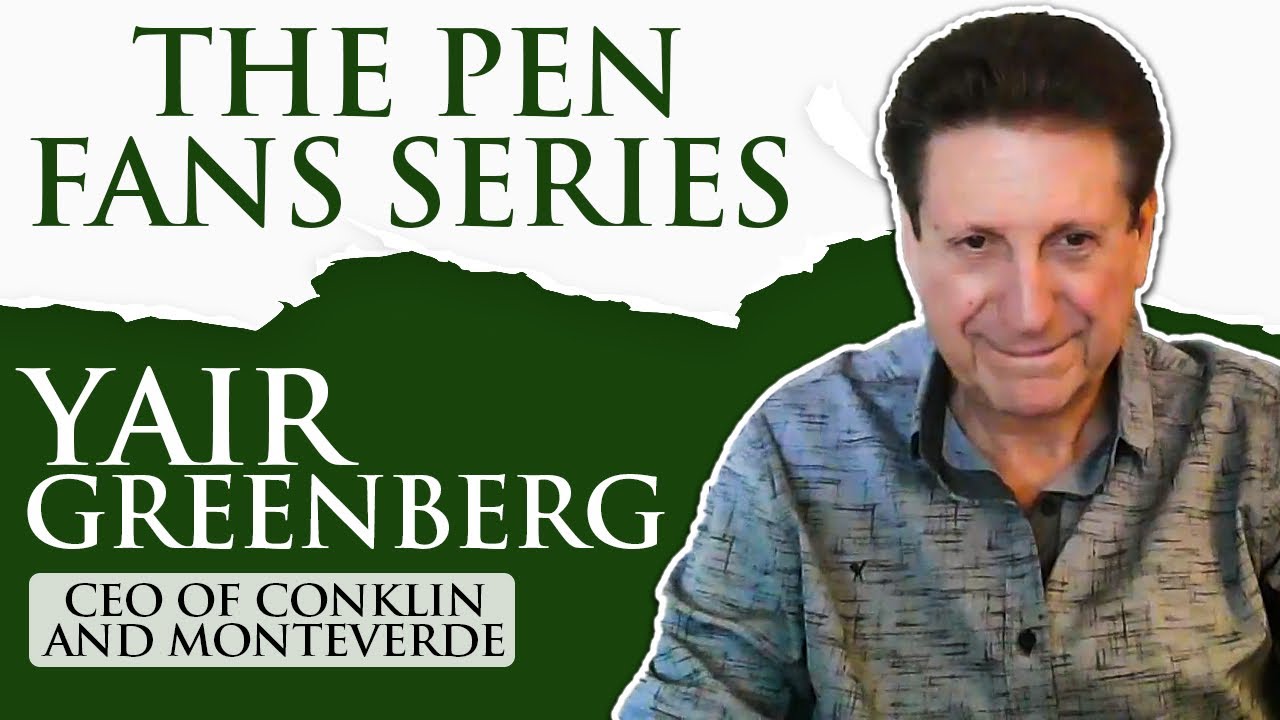 The Pen Fans Series: Yair Greenberg - CEO of Conklin and Monteverde | Appelboom Pennen