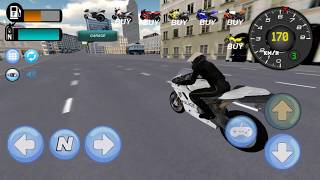 Police Motorbike Simulator 3D - Gameplay Android game - drive the police motorbike screenshot 5
