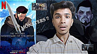THE WITCHER NIGHTMARE OF THE WOLF Review : 🥶 New Thrilling Adventures Urdu Anime ( UMER HUNTER PRO )
