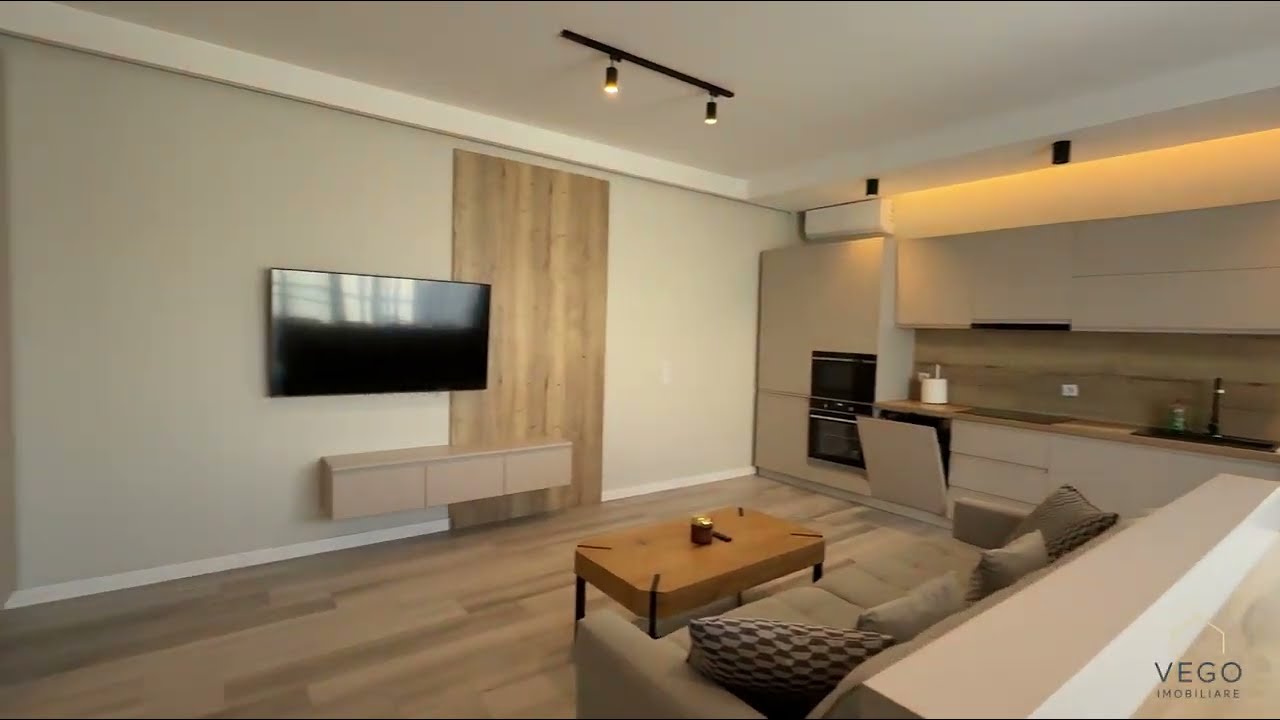 Apartament cu 2 camere in imobil nou, 50 mp, garaj, terasa, Buna Ziua