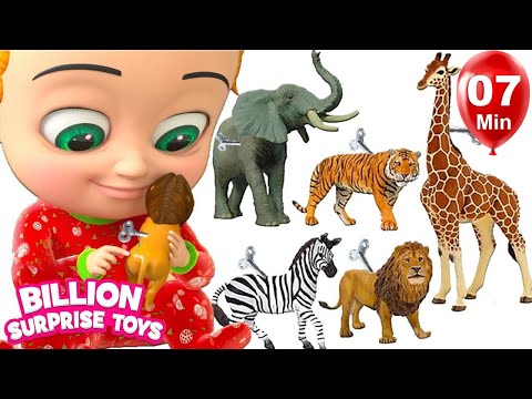 Animal Names - BillionSurpriseToys Nursery Rhymes, Kids Songs