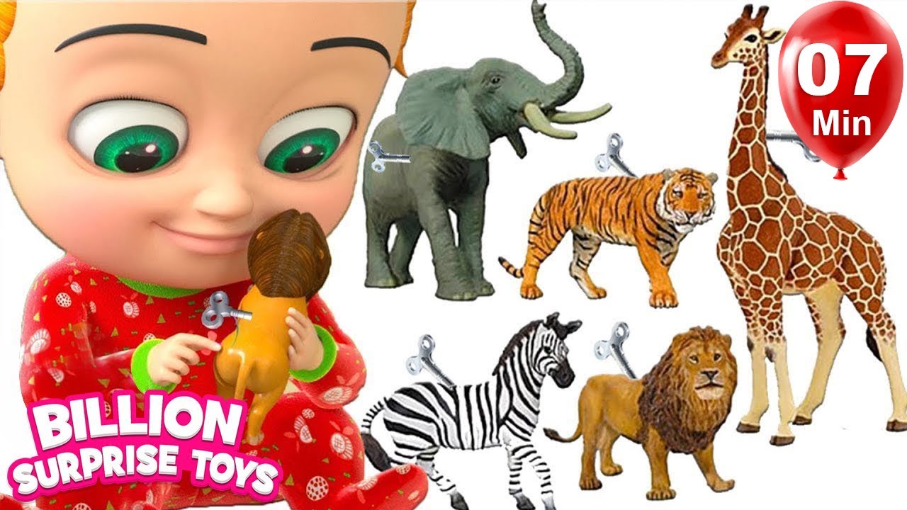 toy animals youtube