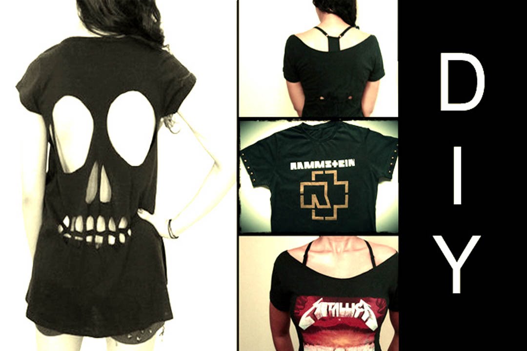 blusas rock customizadas