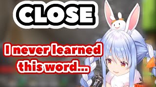 Pekora Is Confused About "Close"【ENG Sub】【Usada Pekora/Hololive】