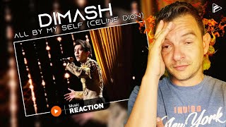 I JUST CAN'T, MAN!!  Dimash - All By My Self (Celine Dion) (Reaction)