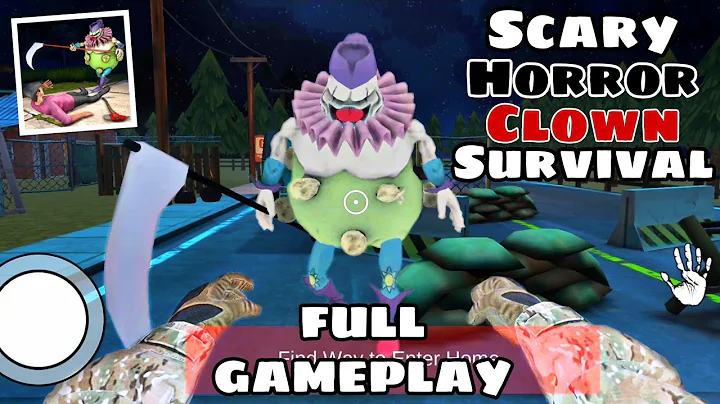 Scary Horror Clown Survival: Death Park Escape 3D (Level 1 - Level 10) Full Android Gameplay