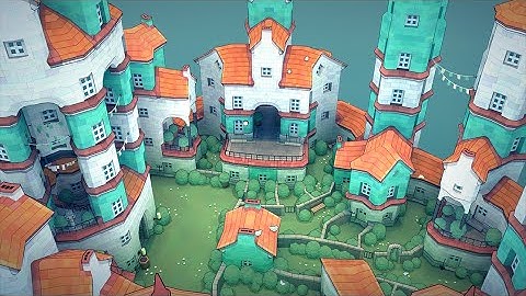 Townscaper: Floating Miniatures/Floating Cities Session 9 (Timelapse)