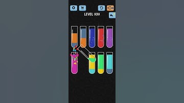 Water Color Sort Level 939 Walkthrough Solution iOS/Android