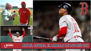 BOSTON RED SOX: RAFAEL DEVERS, el caballo de Boston en exclusiva con ERNESTO JEREZ | ESPN Béisbol