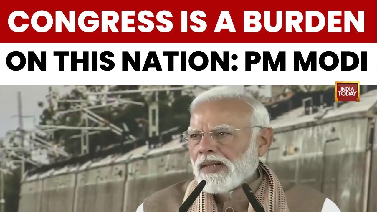 PM Modi Full Speech |  Slams Cong Over 'Naked Politics' at AI Summit | Launches Metro & Namo Rail