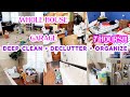 *EXTREME* ULTIMATE WHOLE HOUSE CLEAN WITH ME! ALL DAY SPEED CLEANING MOTIVATION! DECLUTTER WITH ME!