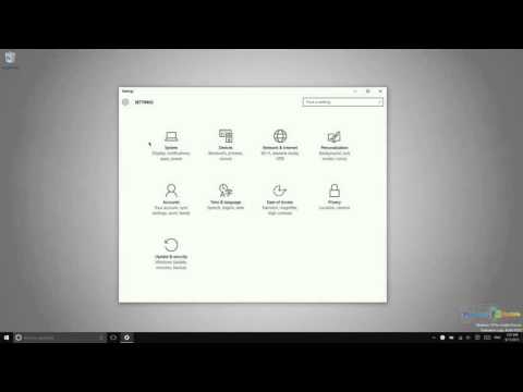 Windows 10 - Changing Your Login Account Type