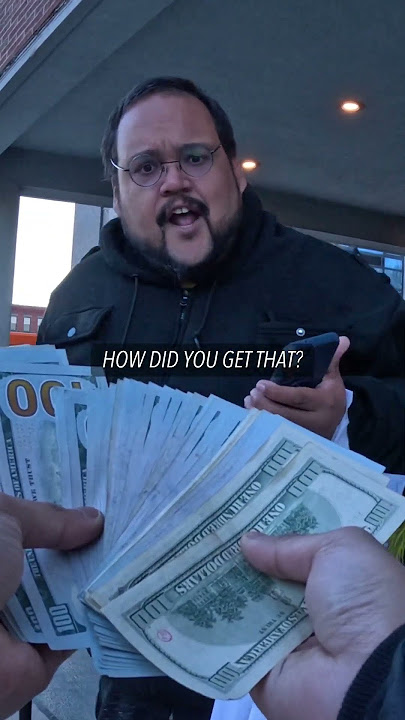 Life Changing Moment For Autistic Homeless Man!