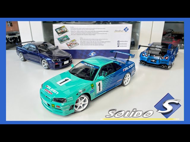 1:18 Nissan Skyline GT-R R34 (JGTC 2001 Falken) - Solido