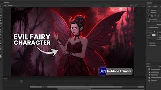 Create a Witch (Chudail) Character in Adobe Animate | in Just 56 Min | Full Tutorial