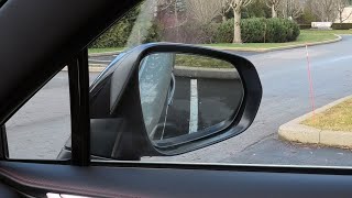 2021 Lexus NX 300 - How To Change And Save Angle Of Tilt Of Rear View Mirrors When Backing Up?