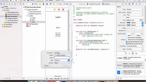 Swift tutorial: Using Timer