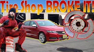 Local Tire Shop RUINS my Customer's Brakes! How I warranty as a Mobile Mechanic?