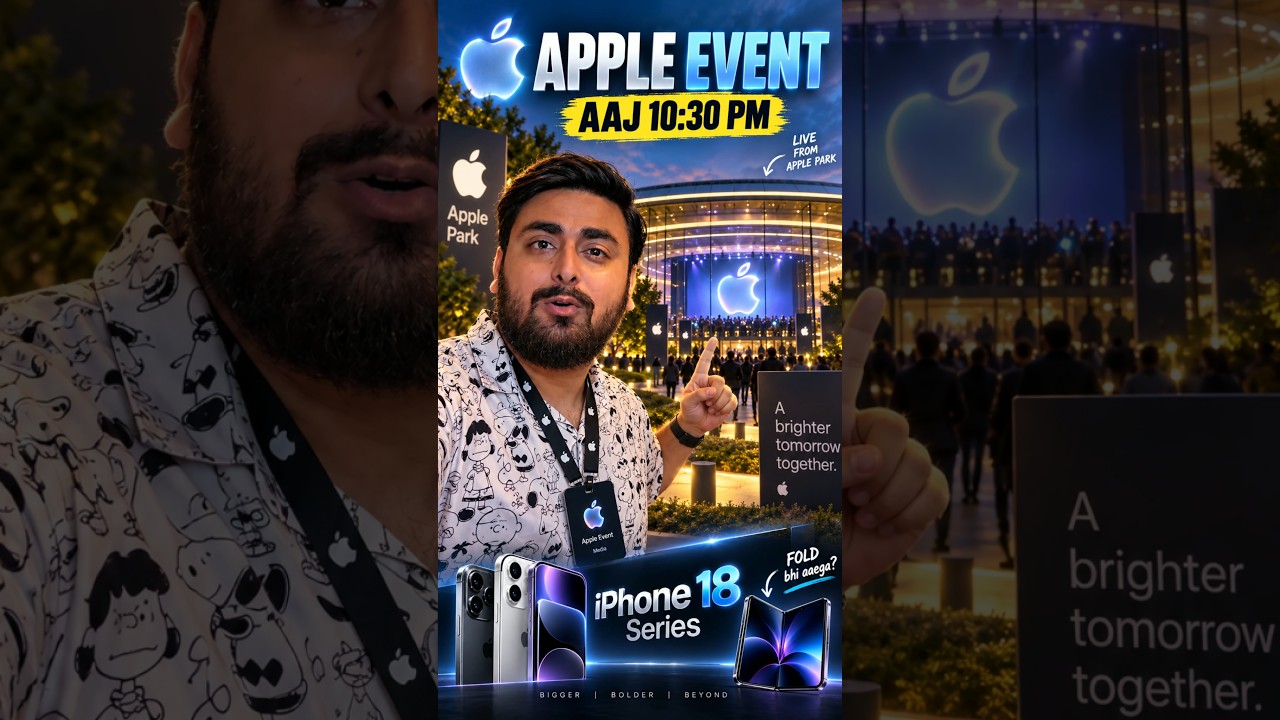 iPhone 18 Series Launch LIVE 🔥 Fold, Air & Pro Max – Everything Revealed #applesmartphone