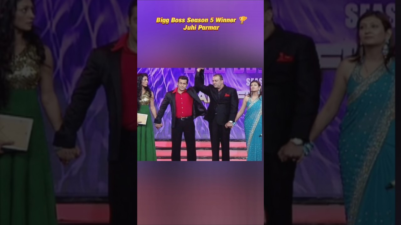 Bigg Boss Season 5 Winner 🏆 😍😍 