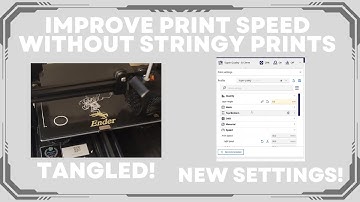 Improve 3D Print Times And Prevent Filament Stringing