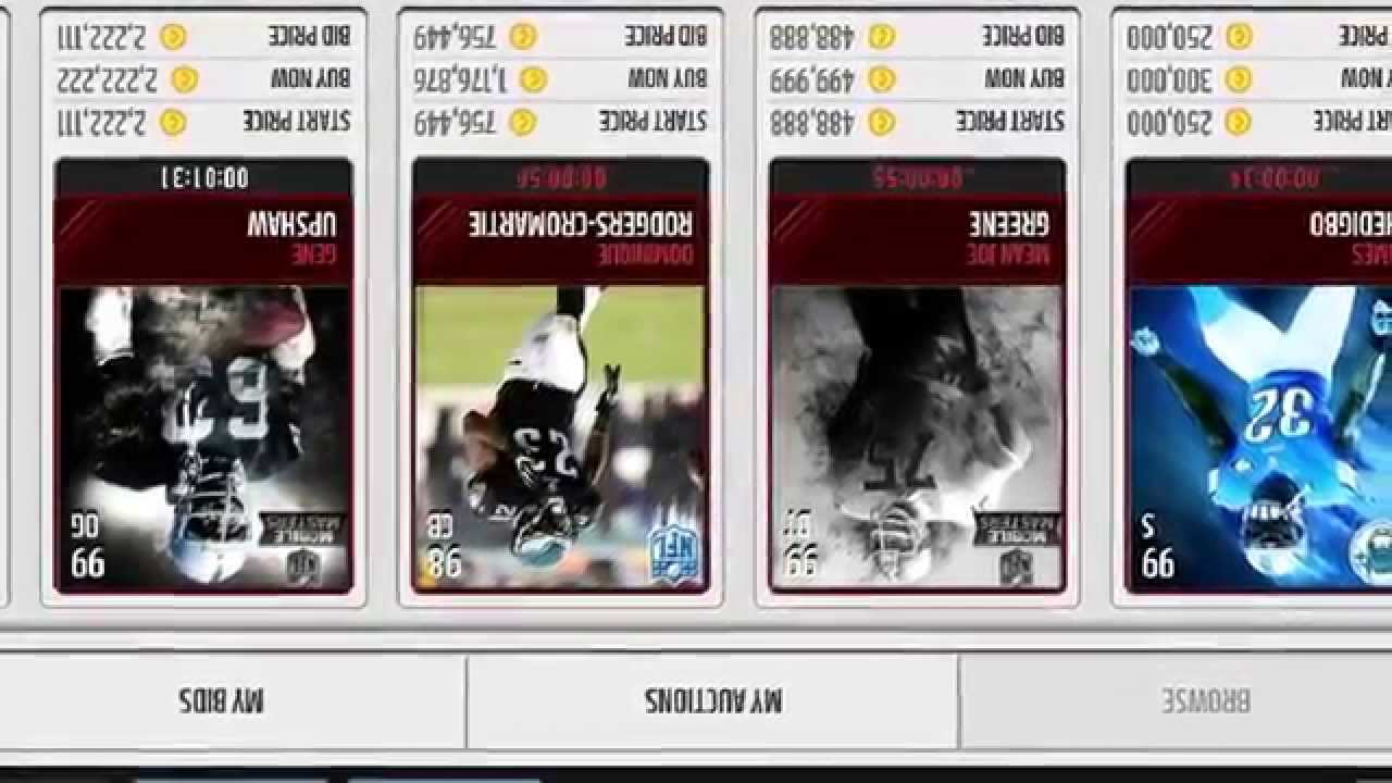 Madden mobile legend pack opening