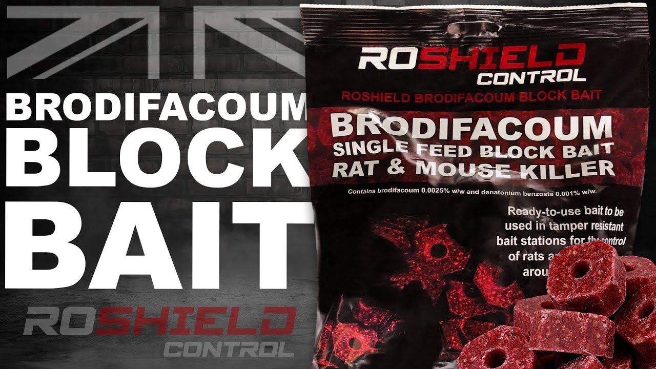 Rat Poison Single Feed Rat & Mouse Killer Poison Bait Blocks Tub 300g