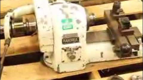 Hardinge Model HSL-59 Super Precision Speed Lathe