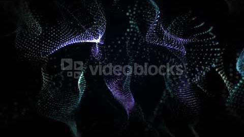 Wave Particles Background After Effects Templates