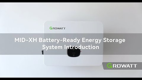 Installation Introduction: MID-XH Battery-Ready Energy Storage System