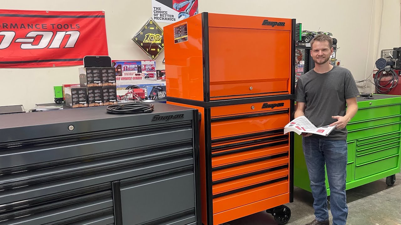 Snap-on's $11,360 “Tool Cart” 36” Epiq Roll Cab Review - YouTube