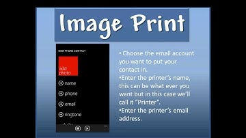 Image Print App Tutorial (For Windows Phone)