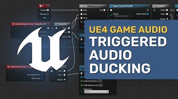 Ducking Audio System in Blueprint using Sound Classes - Unreal Engine 4 Game Audio
