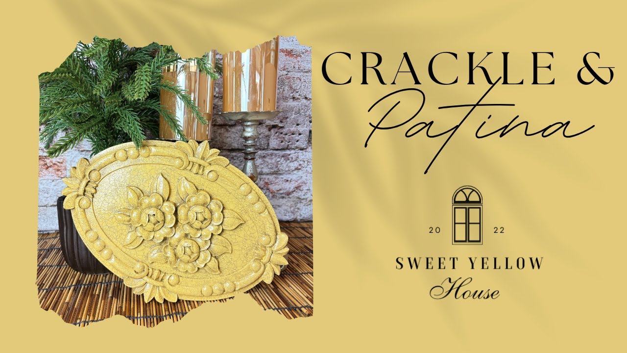 Crackle and Patina Projects #diy #diyprojects #homedecor