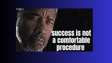 success is not a comfortable procedure - steve harvey motivational speech