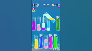 #level =569#watersort #shortvideo #games