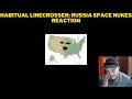 Habitual linecrosser russian space nukes reaction