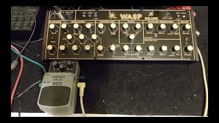 Behringer Wasp Deluxe & VD400 Vintage Delay